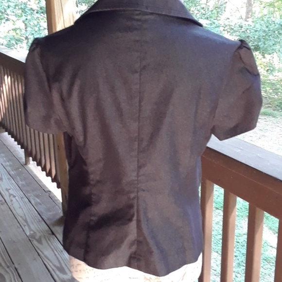 Dark denim blazer - Picture 4 of 7